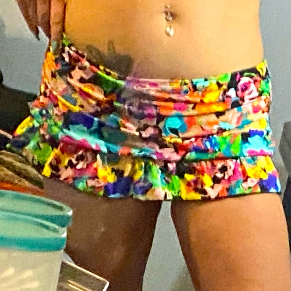 Kenneth Cole Floral Bathing Suit